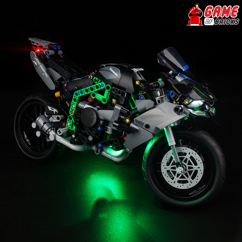 LEGO Kawasaki Ninja H2R Motorcycle 42170 Light Kit