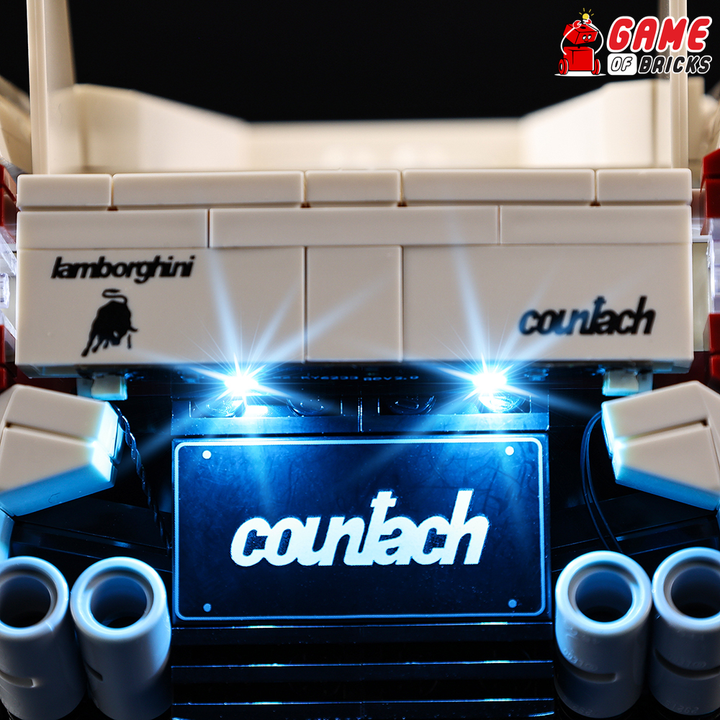 LEGO Lamborghini Countach 5000 Quattrovalvole 10337 Light Kit