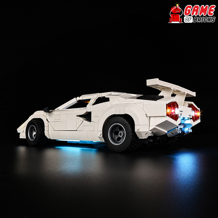 LEGO Lamborghini Countach 5000 Quattrovalvole 10337 Light Kit