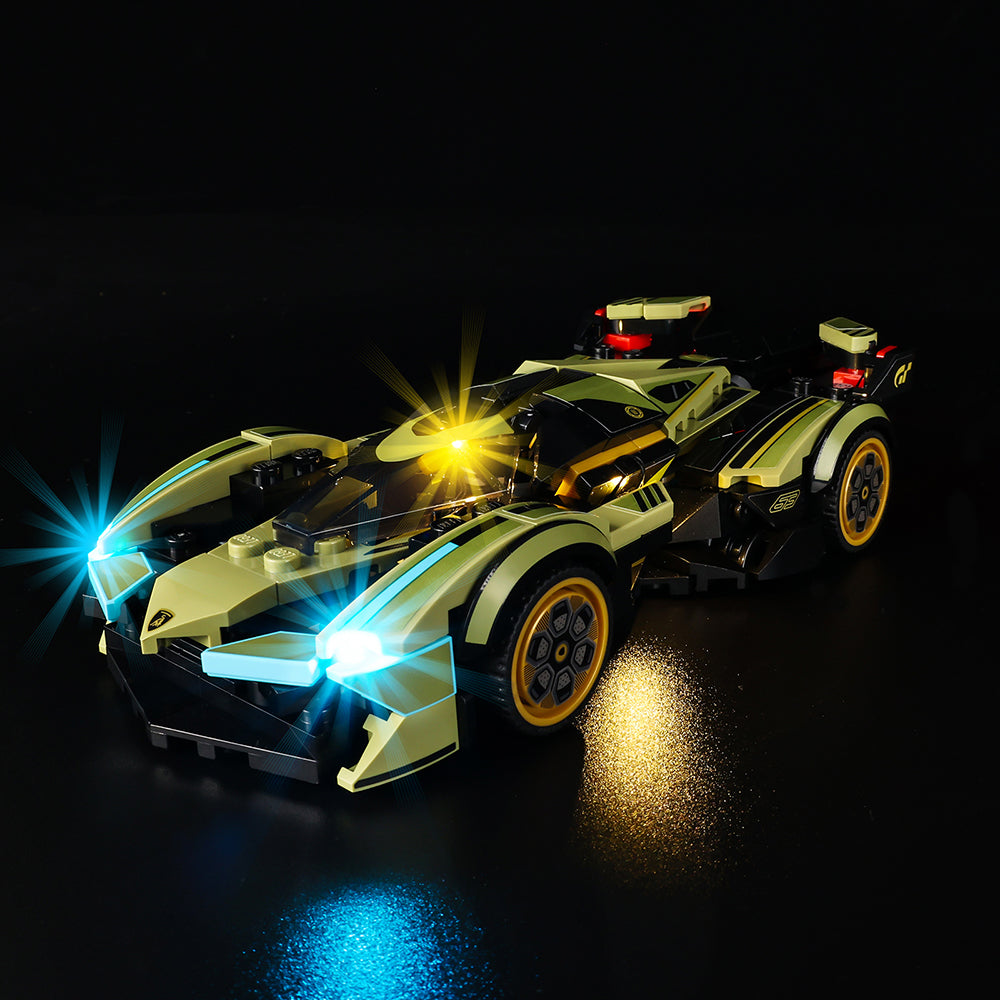 LEGO Lamborghini Lambo V12 Vision GT Super Car 76923 Light Kit