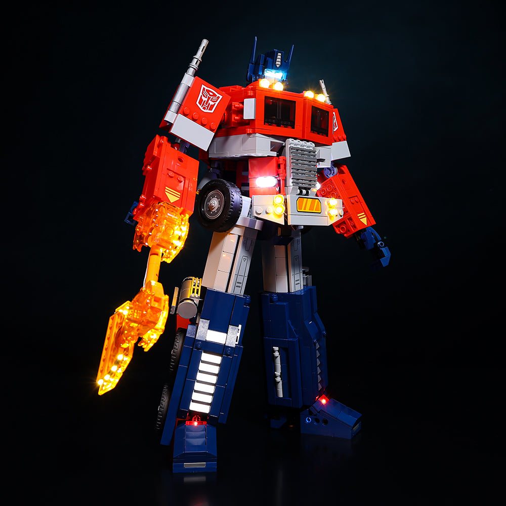 lego optimus prime light kit game of bricks