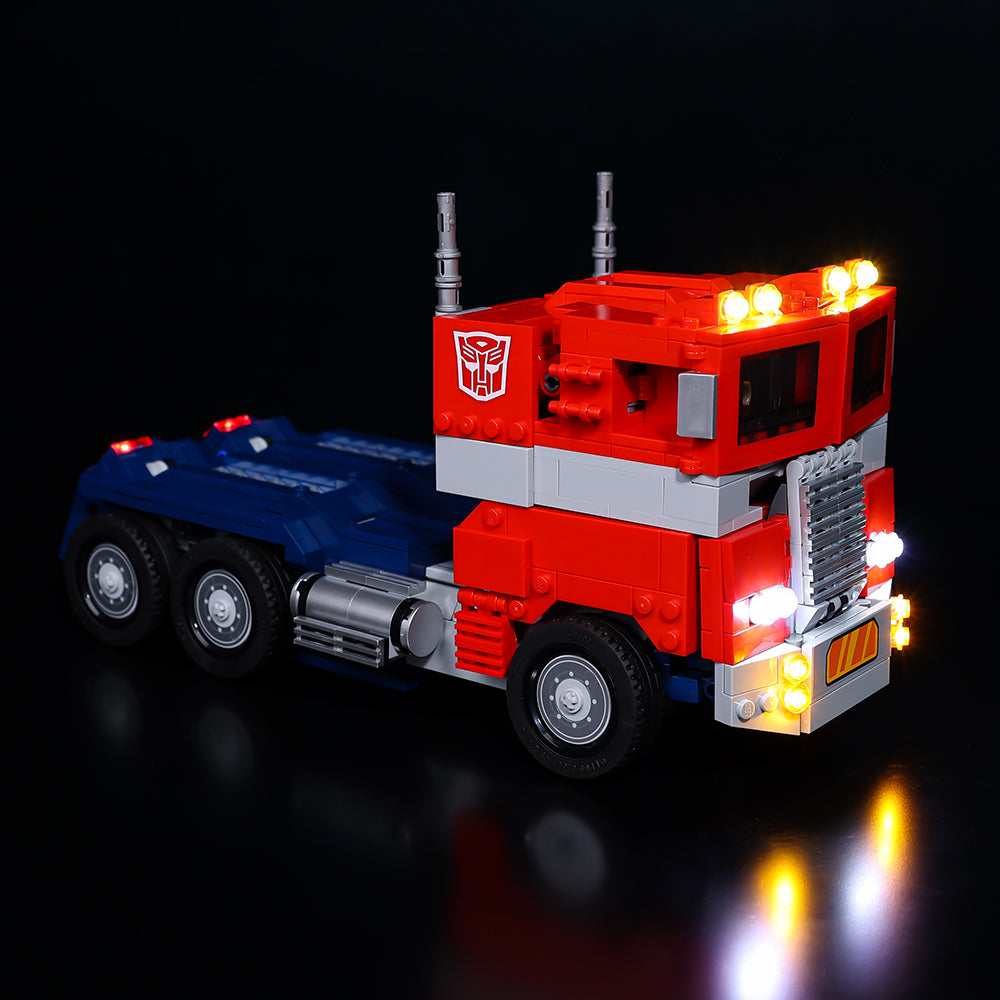 lego optimus prime light kit