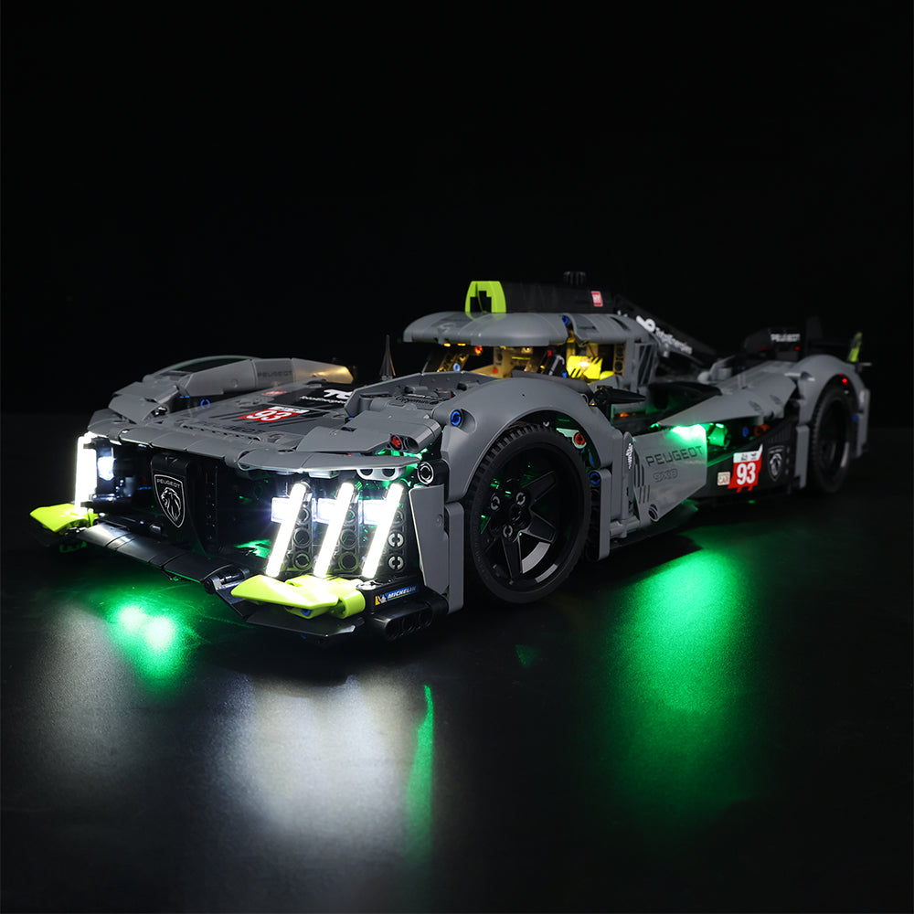 Beleuchtungsset für PEUGEOT 9X8 24H Le Mans Hybrid Hypercar 42156