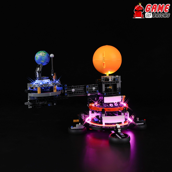 LEGO Planet Earth and Moon in Orbit 42179 Light Kit