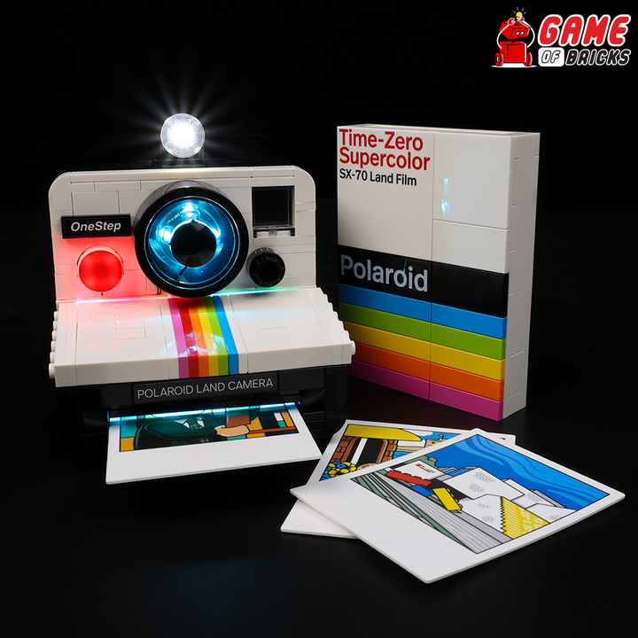 LEGO Polaroid OneStep SX-70 Camera 21345 Light Kit