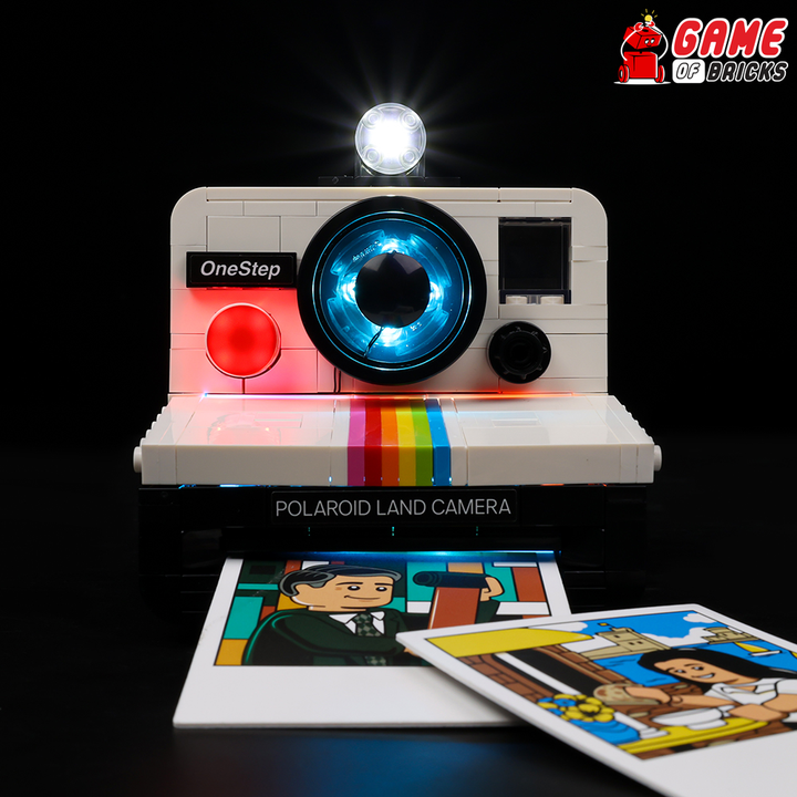 LEGO Polaroid OneStep SX-70 Camera 21345 Light Kit