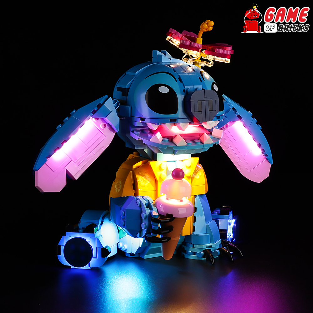  LEGO Stitch 43249 Light Kit