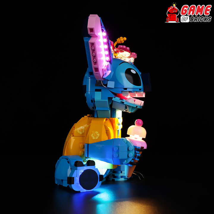  LEGO Stitch 43249 Light Kit