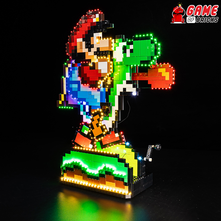 LEGO Super Mario World: Mario & Yoshi 71438 Light Kit