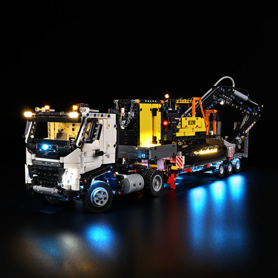 LEGO Volvo FMX Truck & EC230 Electric Excavator 42175 Light Kit