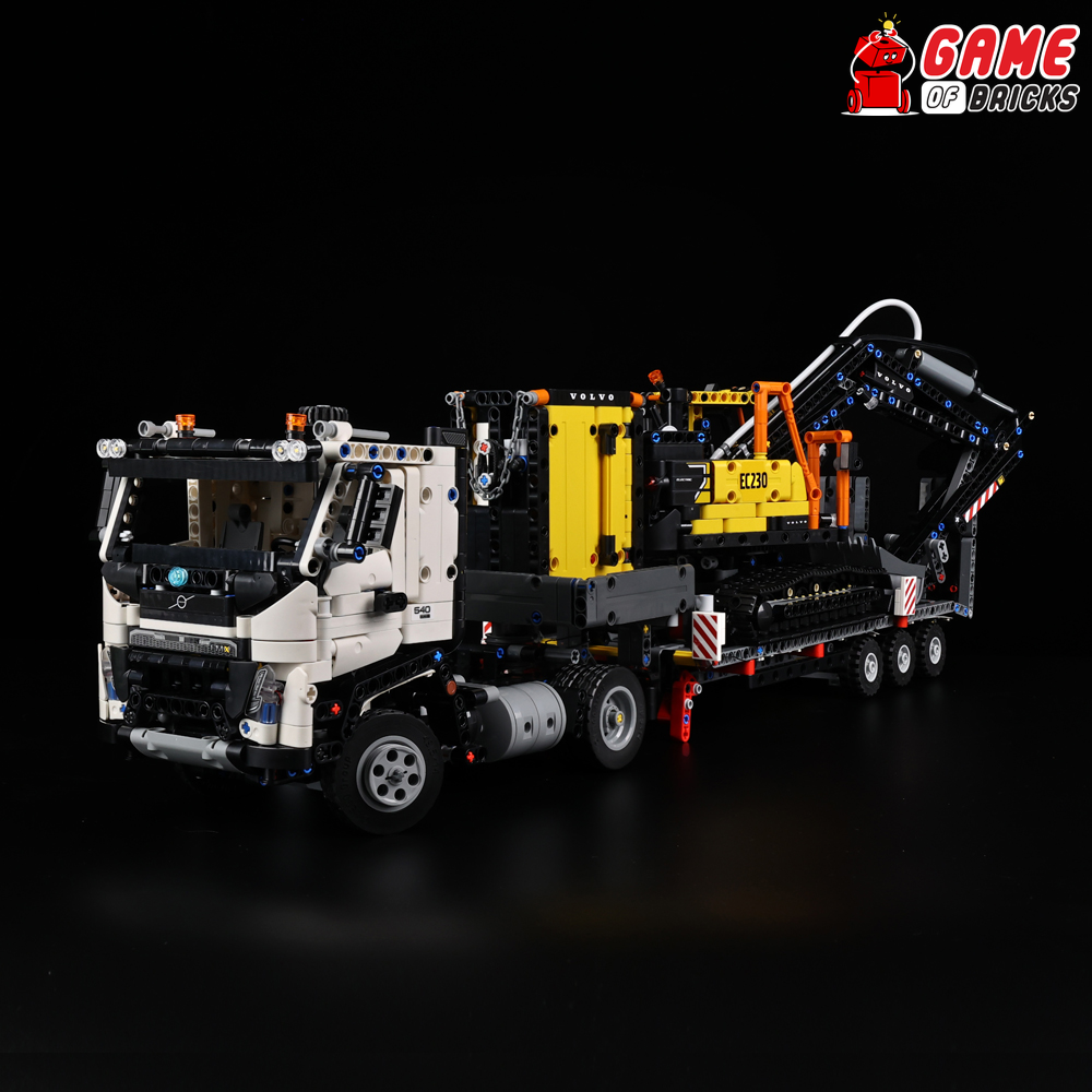 LEGO Volvo FMX Truck & EC230 Electric Excavator 42175 Light Kit