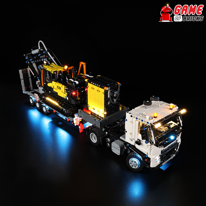 LEGO Volvo FMX Truck & EC230 Electric Excavator 42175 Light Kit