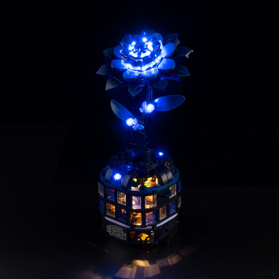 LEGO® Wednesday | Black Dahlia Flower 76784 Light Kit