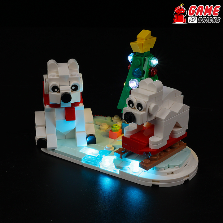 LEGO Wintertime Polar Bears 40571 Light Kit