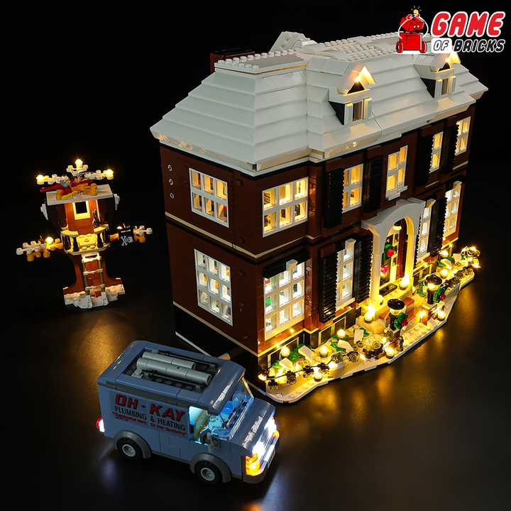 Beleuchtungsset für Home Alone LEGO 21330 (Standard Edition)