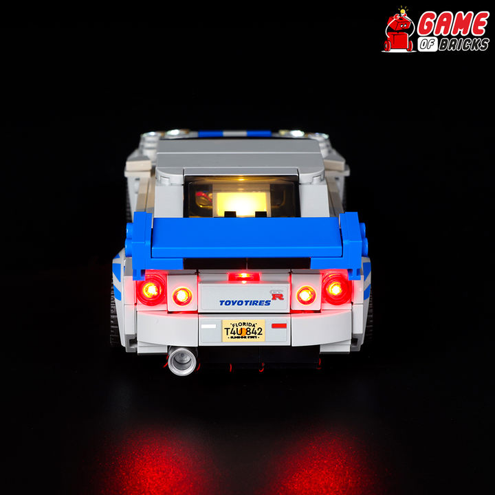 LEGO 2 Fast 2 Furious Nissan Skyline GT-R (R34) 76917 Light Kit