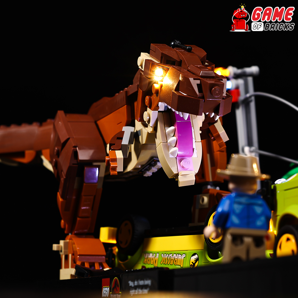 LEGO T. rex Breakout 76956 Light Kit