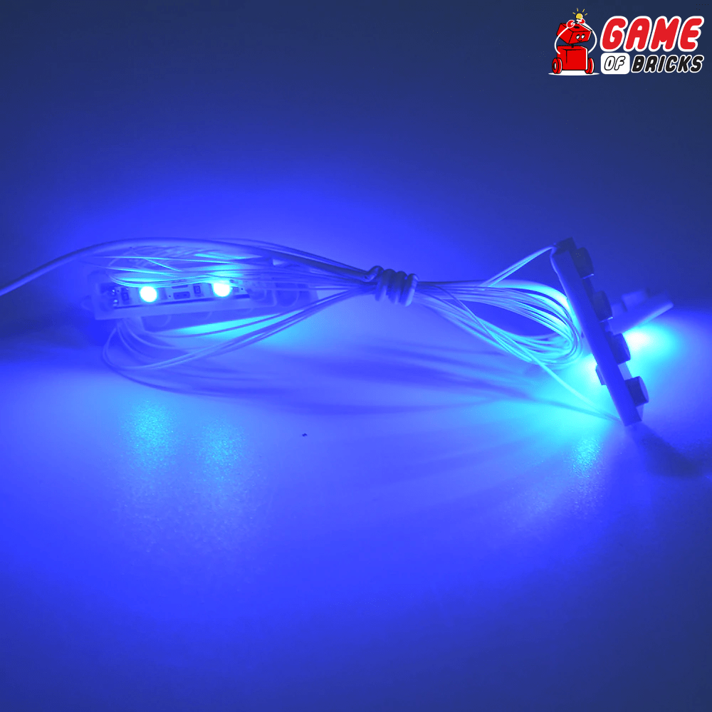 Blaues 4-in-1-USB-LED-Lichtset