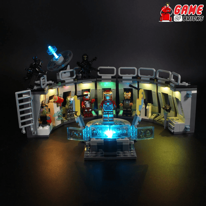 LEGO Iron Man Hall of Armor 76125 Light Kit