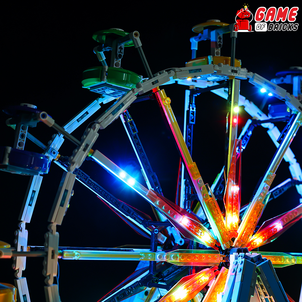 Beleuchtungsset für Riesenrad 10247 (Aktualisiert)