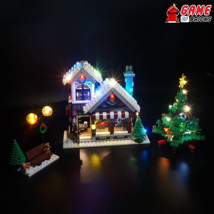 LEGO 10249 Winter Toy Shop Light Kit