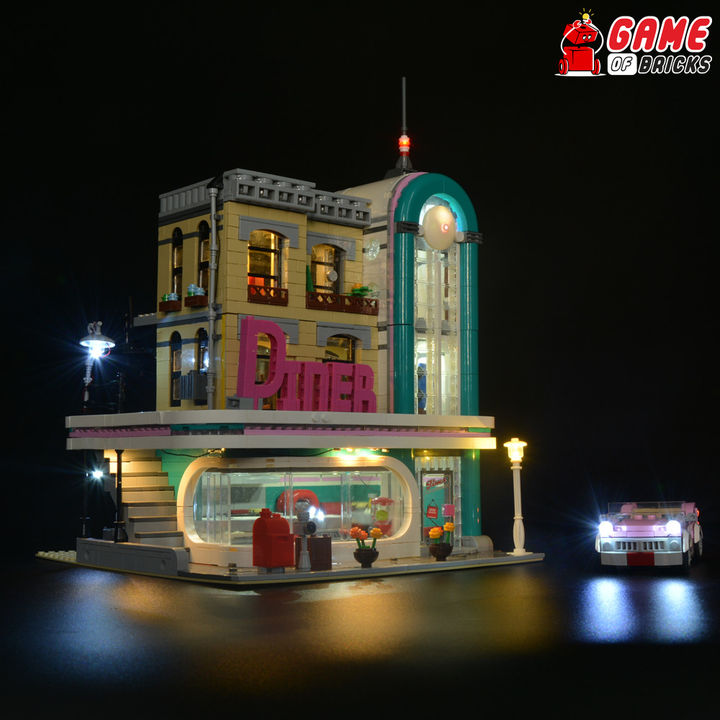 LEGO 10260 Downtown Diner Light Kit