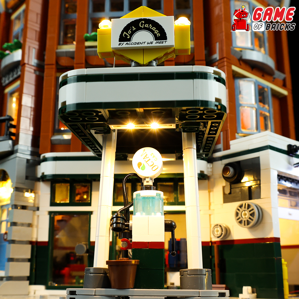 LEGO Corner Garage 10264 Light Kit