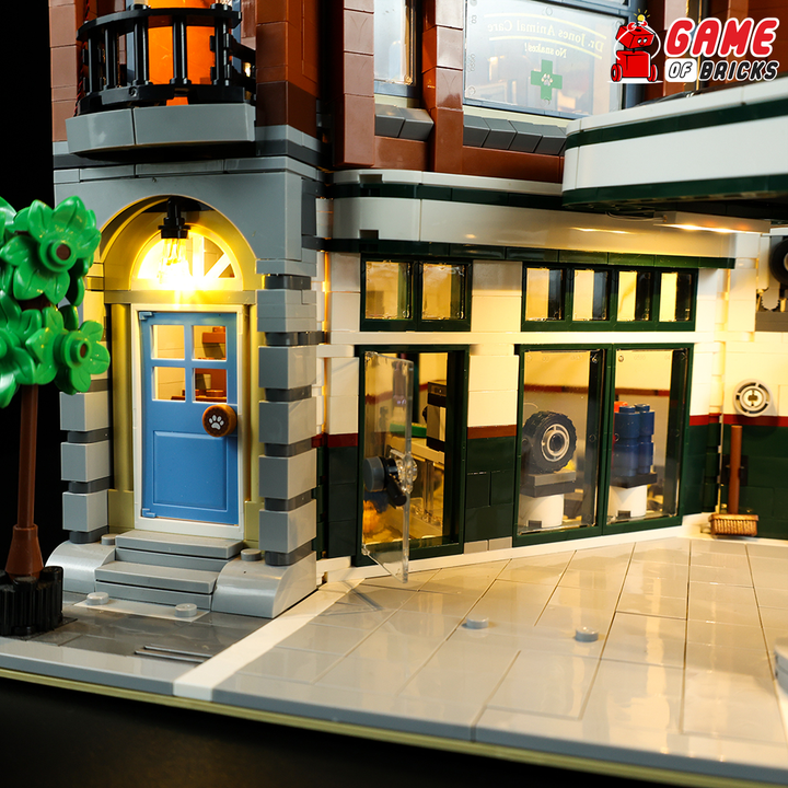 LEGO Corner Garage 10264 Light Kit