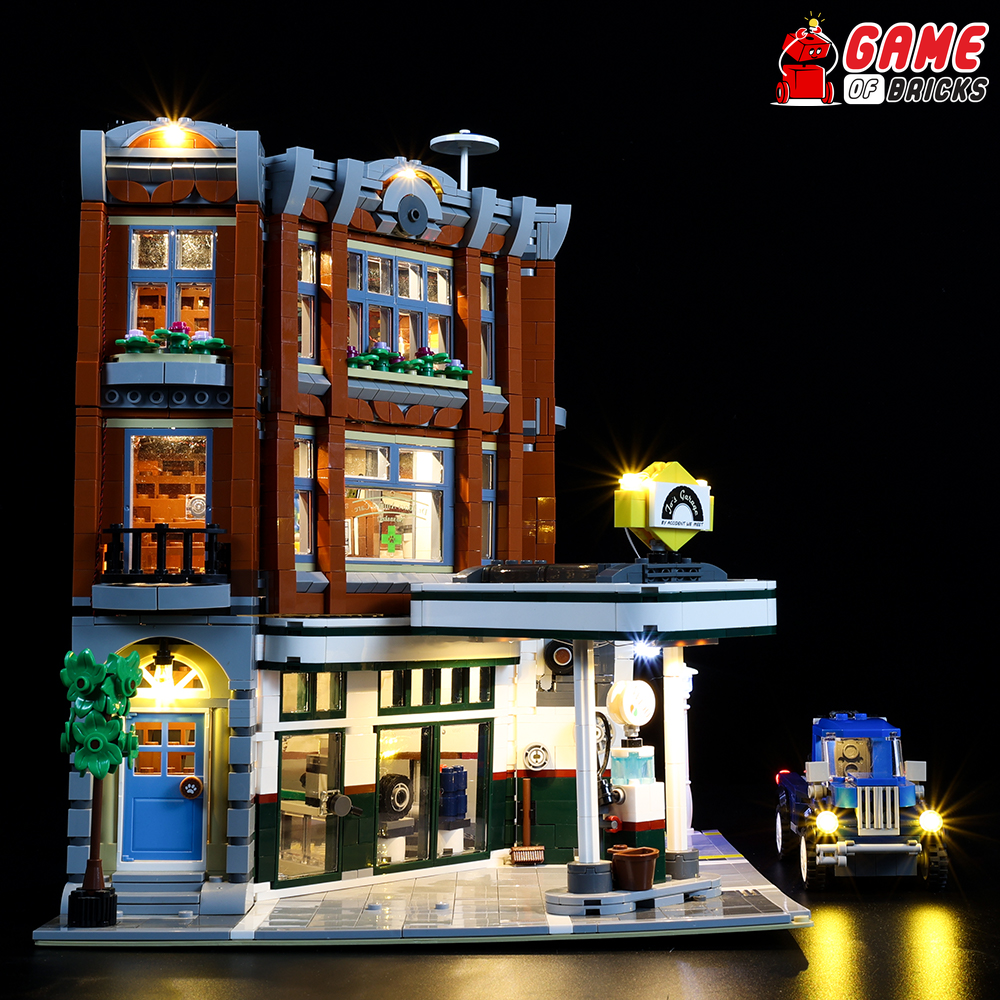 LEGO Corner Garage 10264 Light Kit