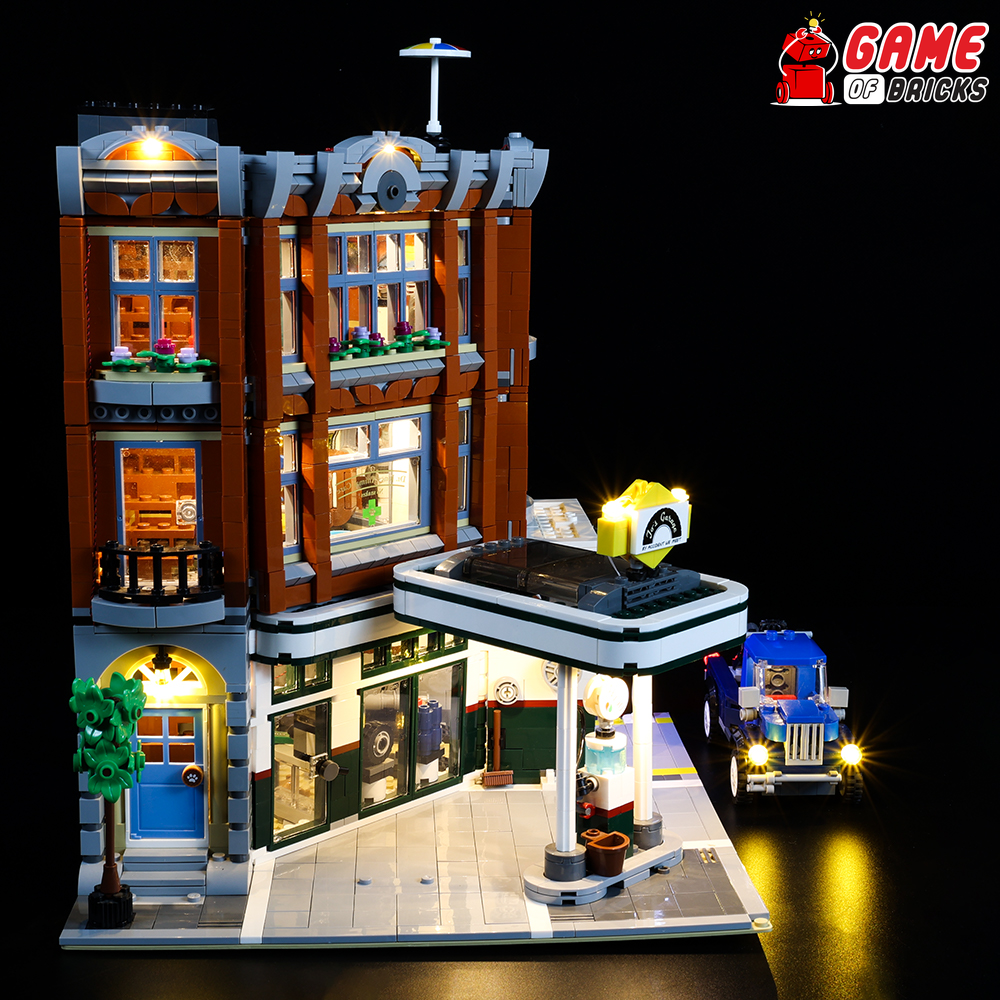 LEGO Corner Garage 10264 Light Kit