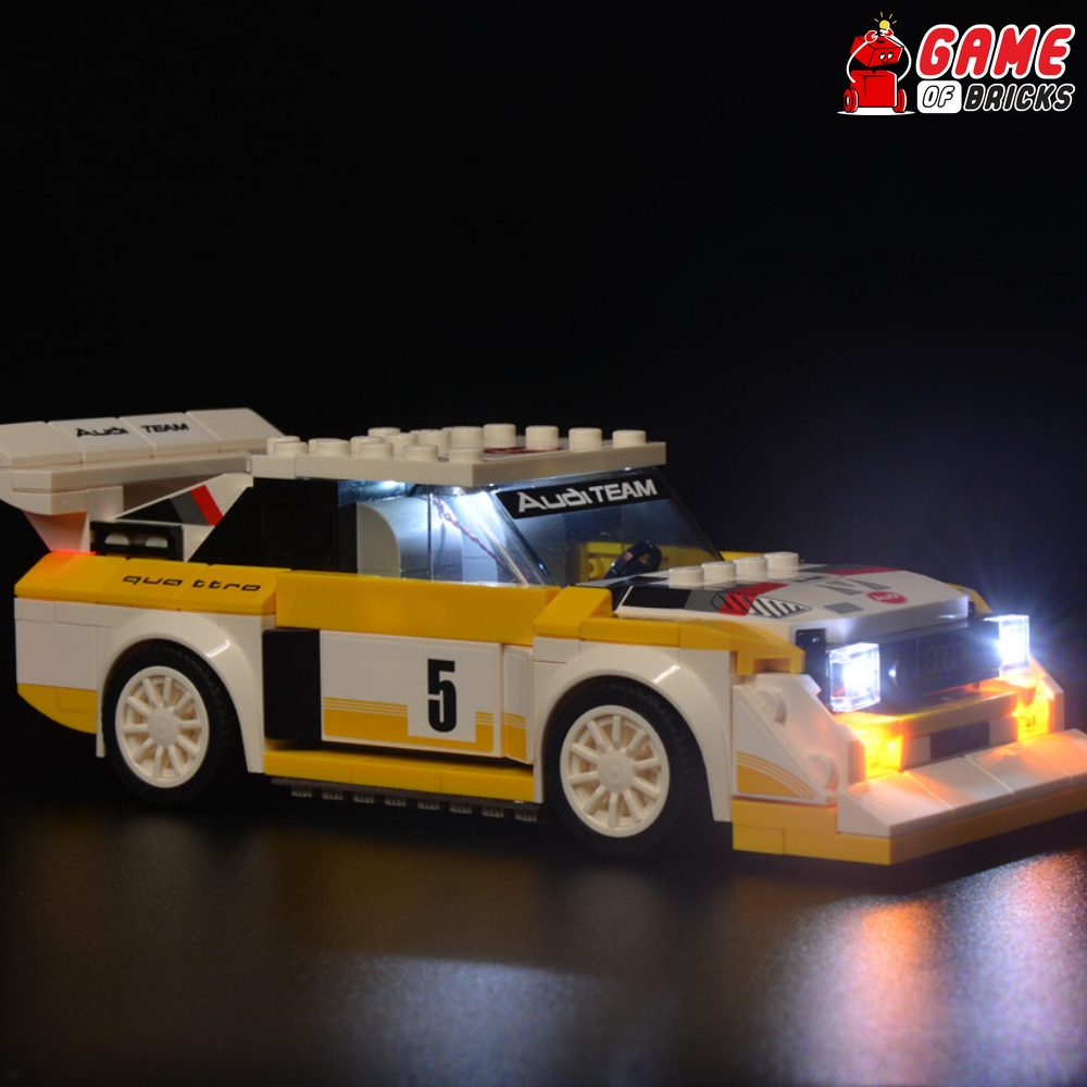 LEGO 1985 Audi Sport quattro S1 76897 Light Kit