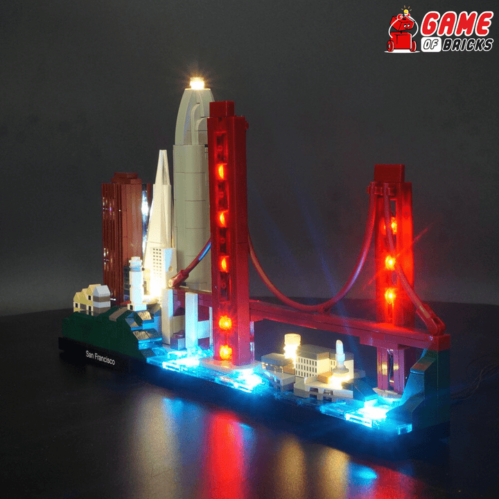 LEGO 21043 San Francisco Light Kit