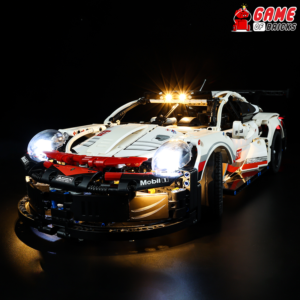 LEGO Porsche 911 RSR 42096 Light Kit