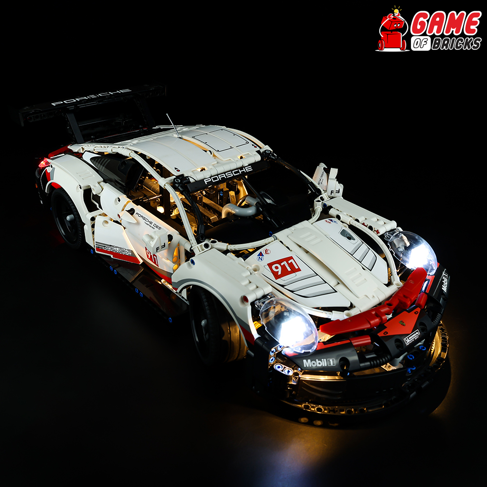 LEGO Porsche 911 RSR 42096 Light Kit