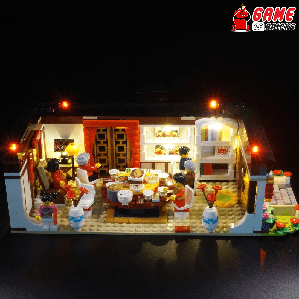 LEGO 80101 Chinese New Years Eve Dinner Light Kit