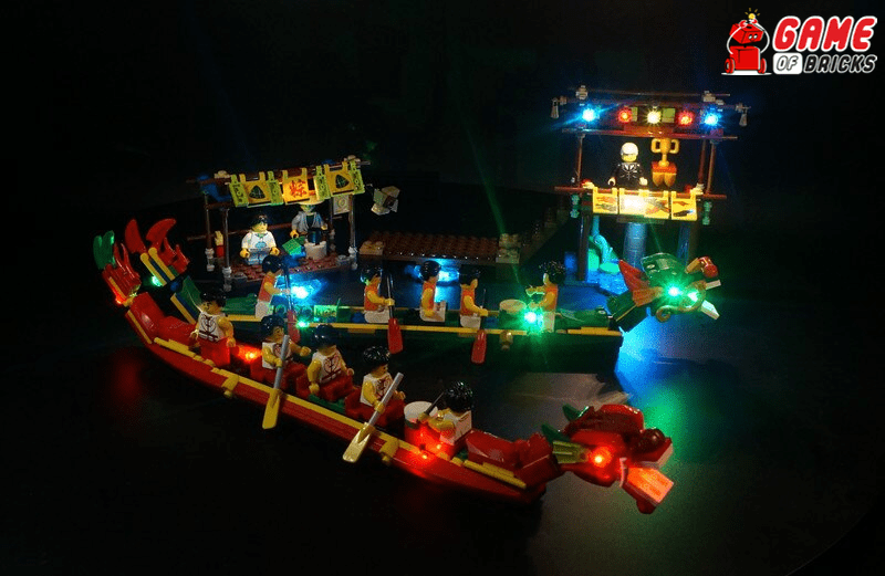 LEGO 80103 Dragon Boat Race Light Kit