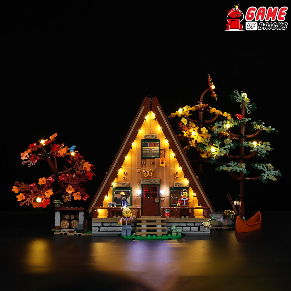 LEGO A-Frame Cabin 21338 Light Kit