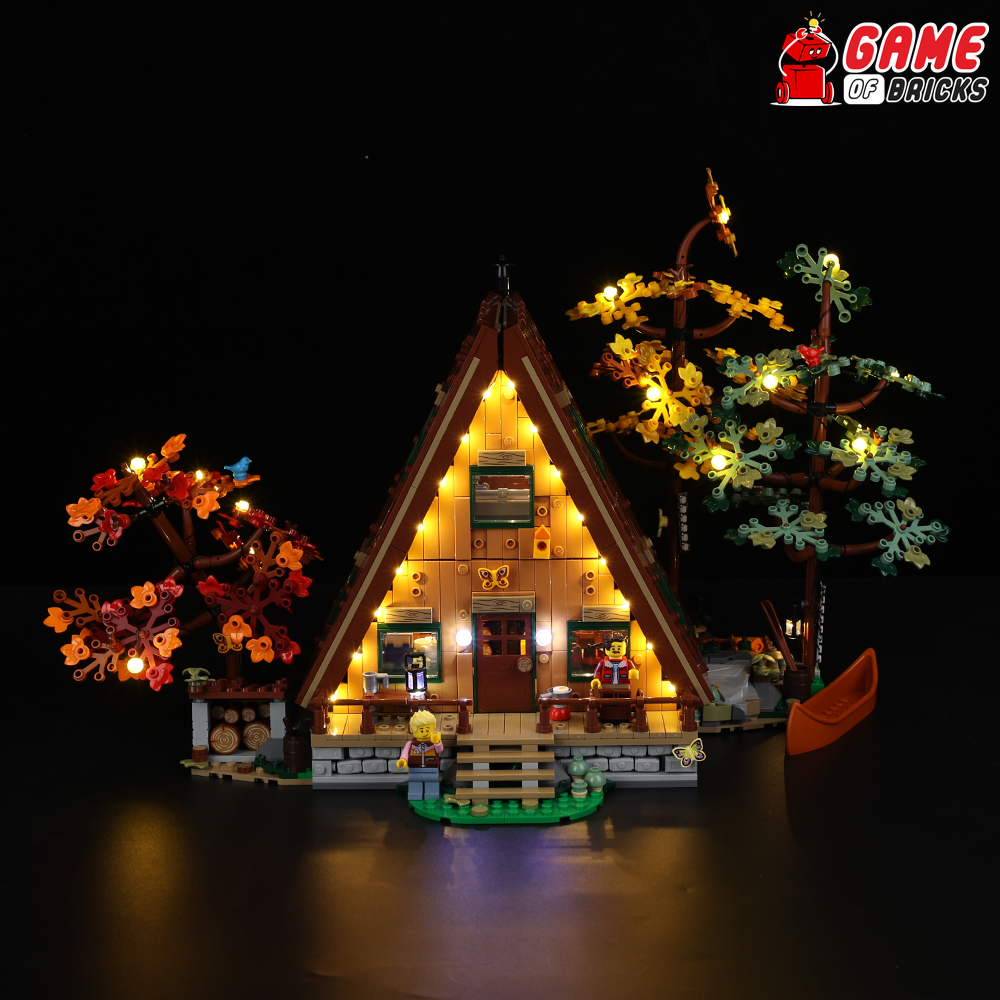 LEGO A-Frame Cabin 21338 Light Kit