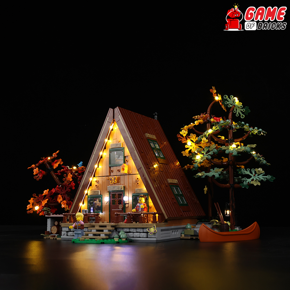 LEGO A-Frame Cabin 21338 Light Kit