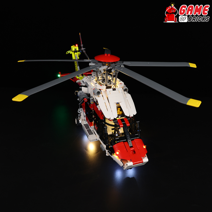 LEGO Airbus H175 Rescue Helicopter 42145 Light Kit