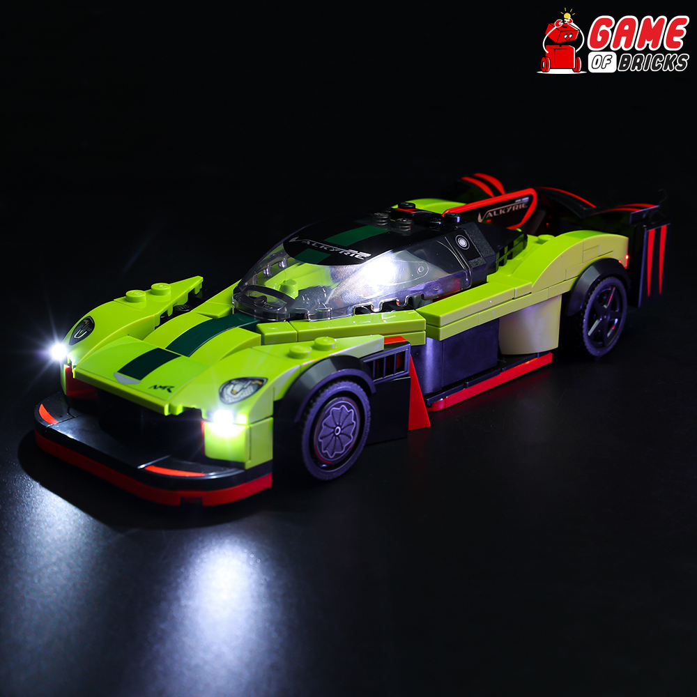 Beleuchtungsset für Aston Martin Valkyrie AMR Pro und Aston Martin Vantage GT3 76910