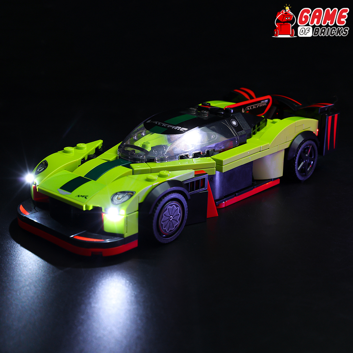 Beleuchtungsset für Aston Martin Valkyrie AMR Pro und Aston Martin Vantage GT3 76910