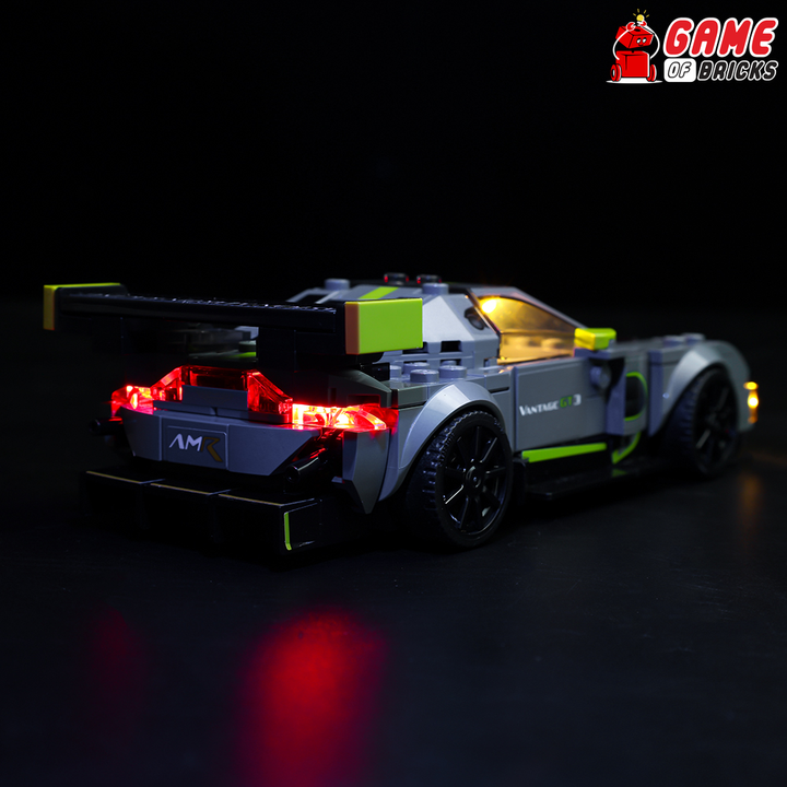 Beleuchtungsset für Aston Martin Valkyrie AMR Pro und Aston Martin Vantage GT3 76910