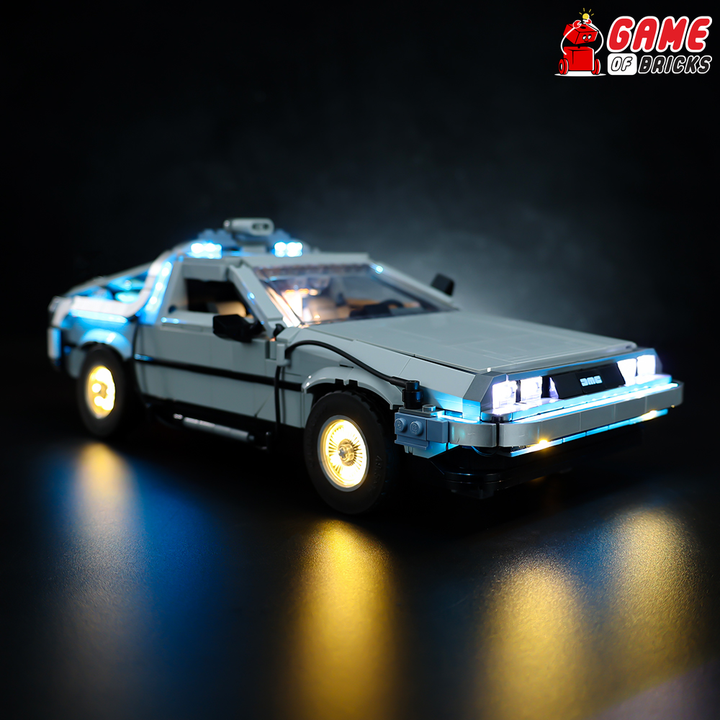 LEGO Delorean Time Machine right side view