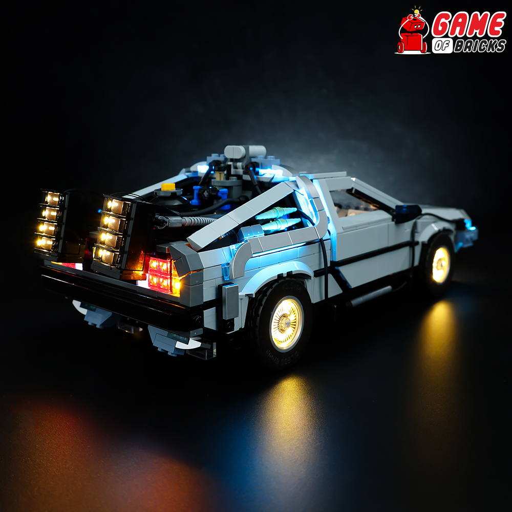 LEGO Back to the Future Delorean Light Kit