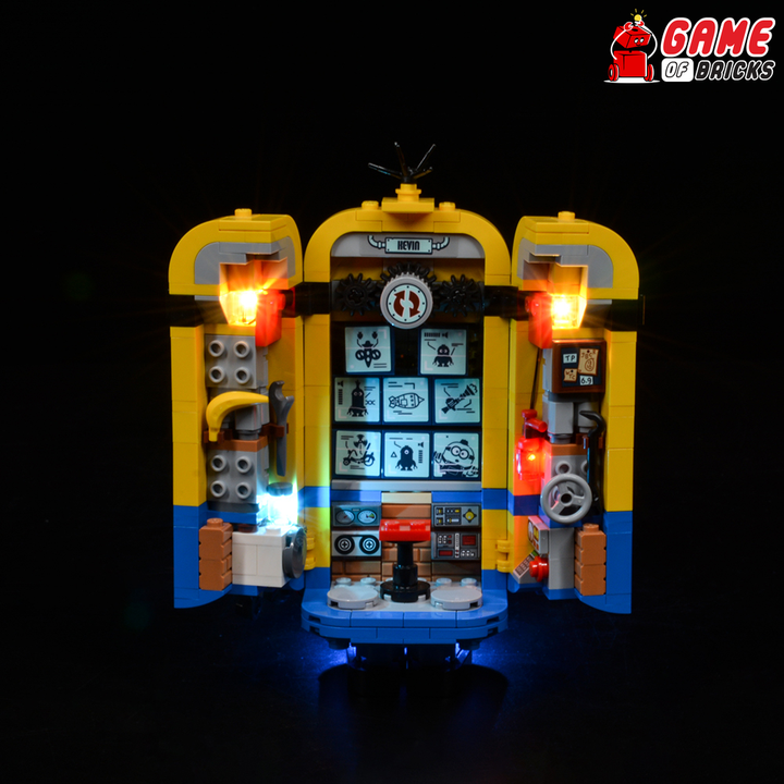 LEGO Brick-built Minions and their Lair 75551 Light Kit