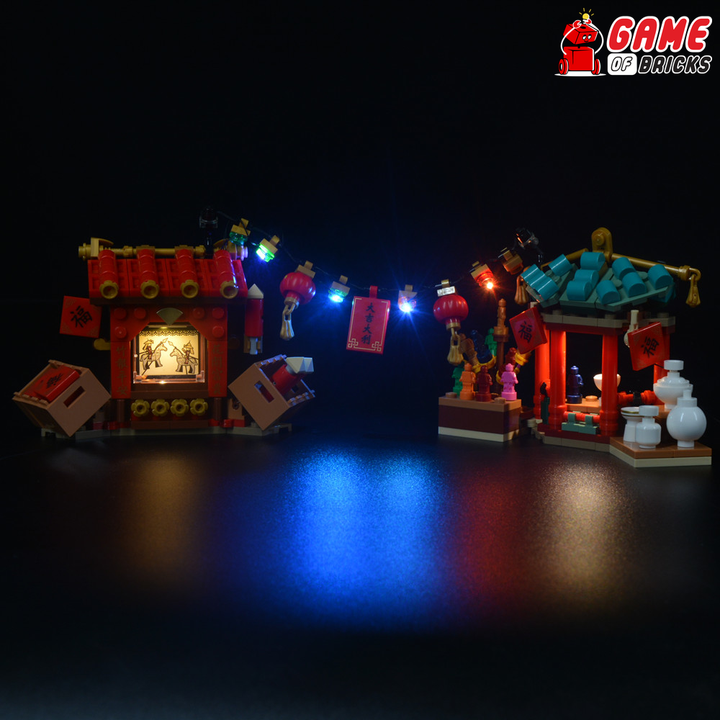 LEGO Chinese New Year Temple Fair 80105 Light Kit