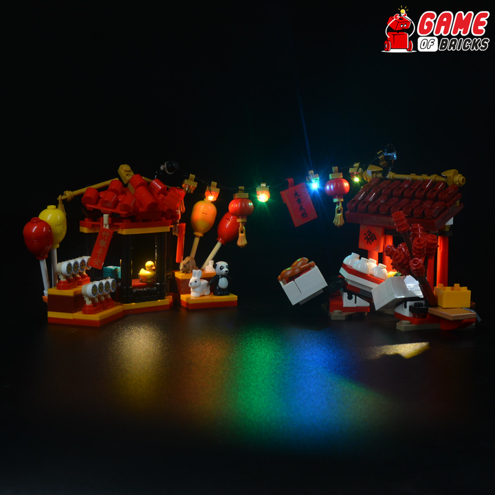 LEGO Chinese New Year Temple Fair 80105 Light Kit