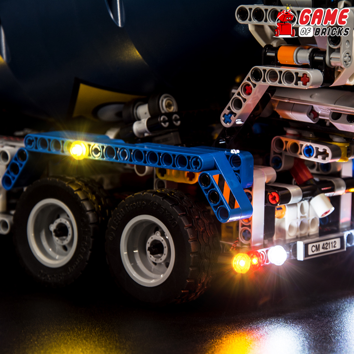 LEGO Concrete Mixer Truck 42112 Light Kit