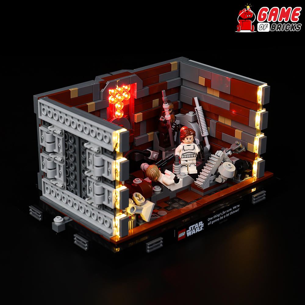 LEGO Death Star Trench Run Diorama 75329 Light Kit